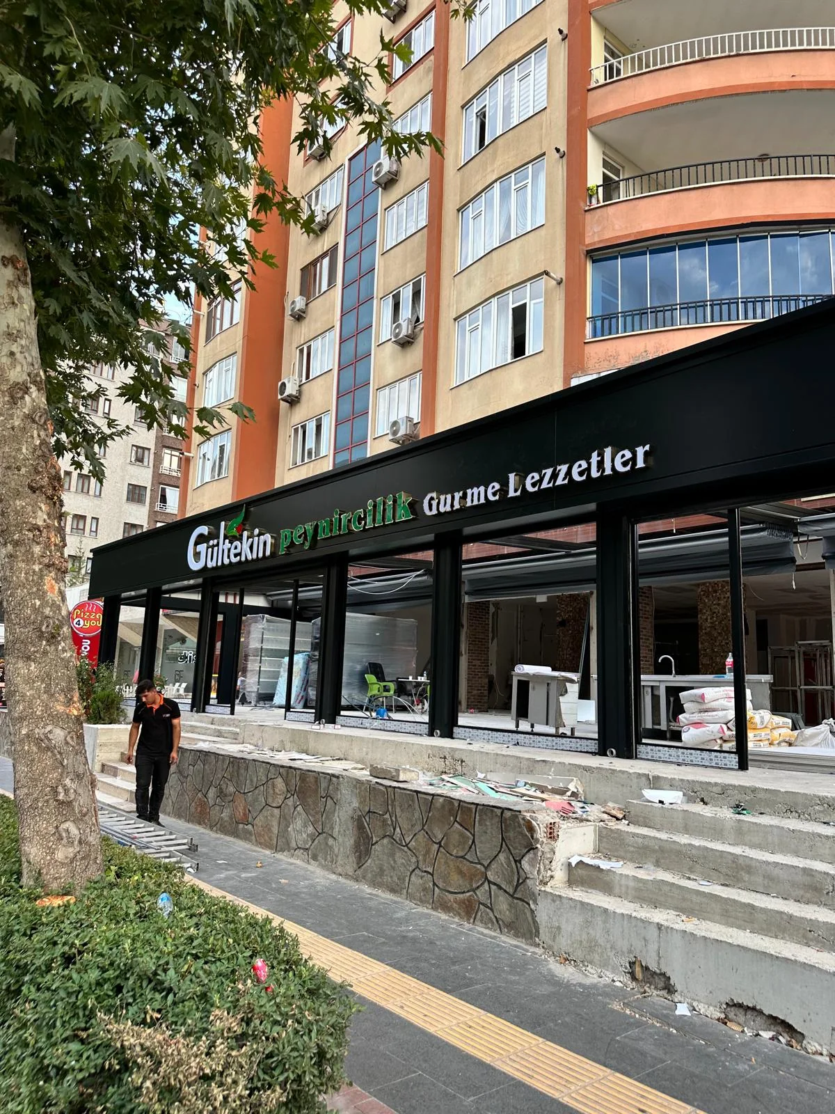 Gültekin Peynircilik Gurme Lezzetler cephe tabela uygulaması
